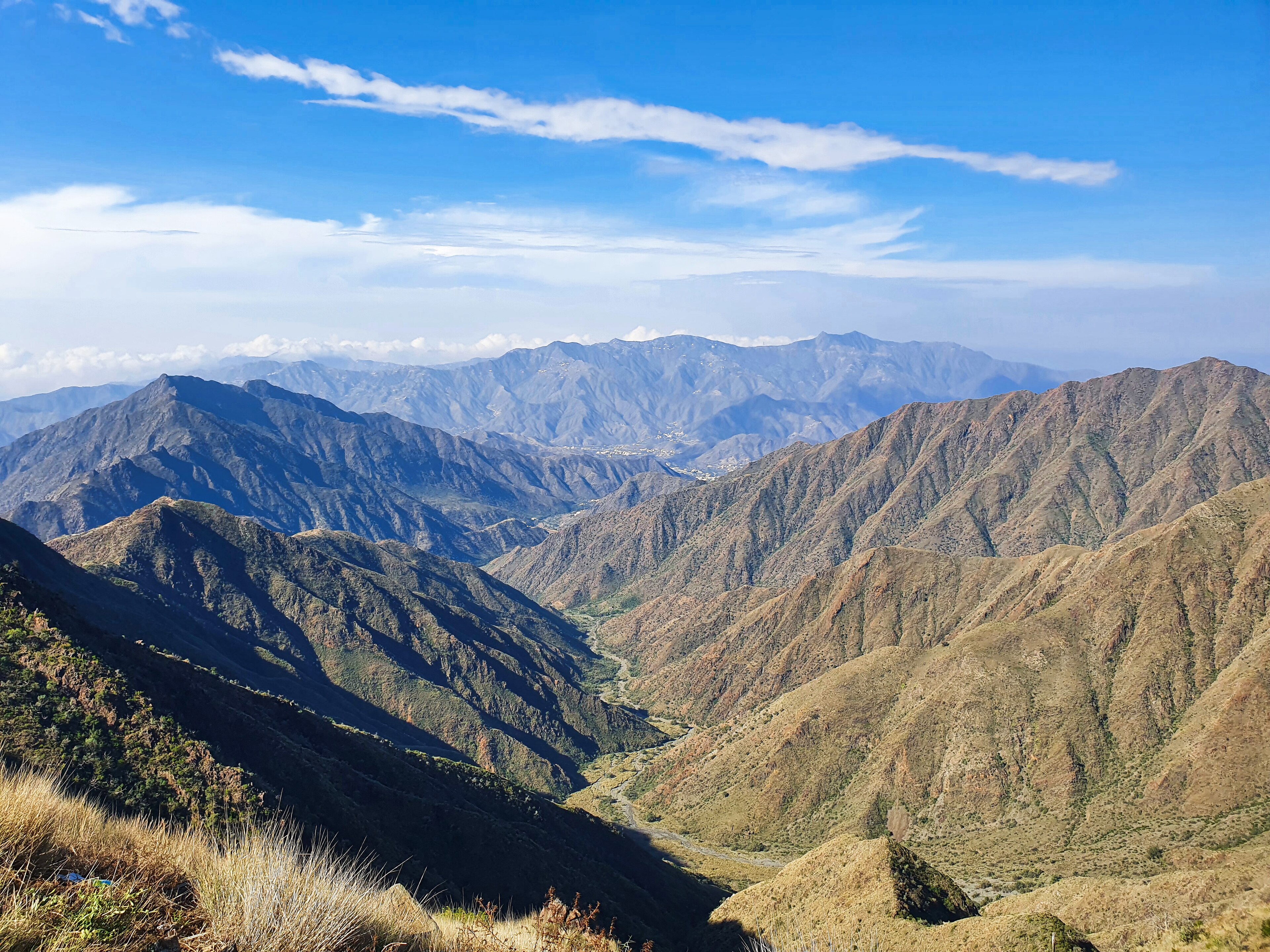 Valleys of the Sarawat mountains, Asir